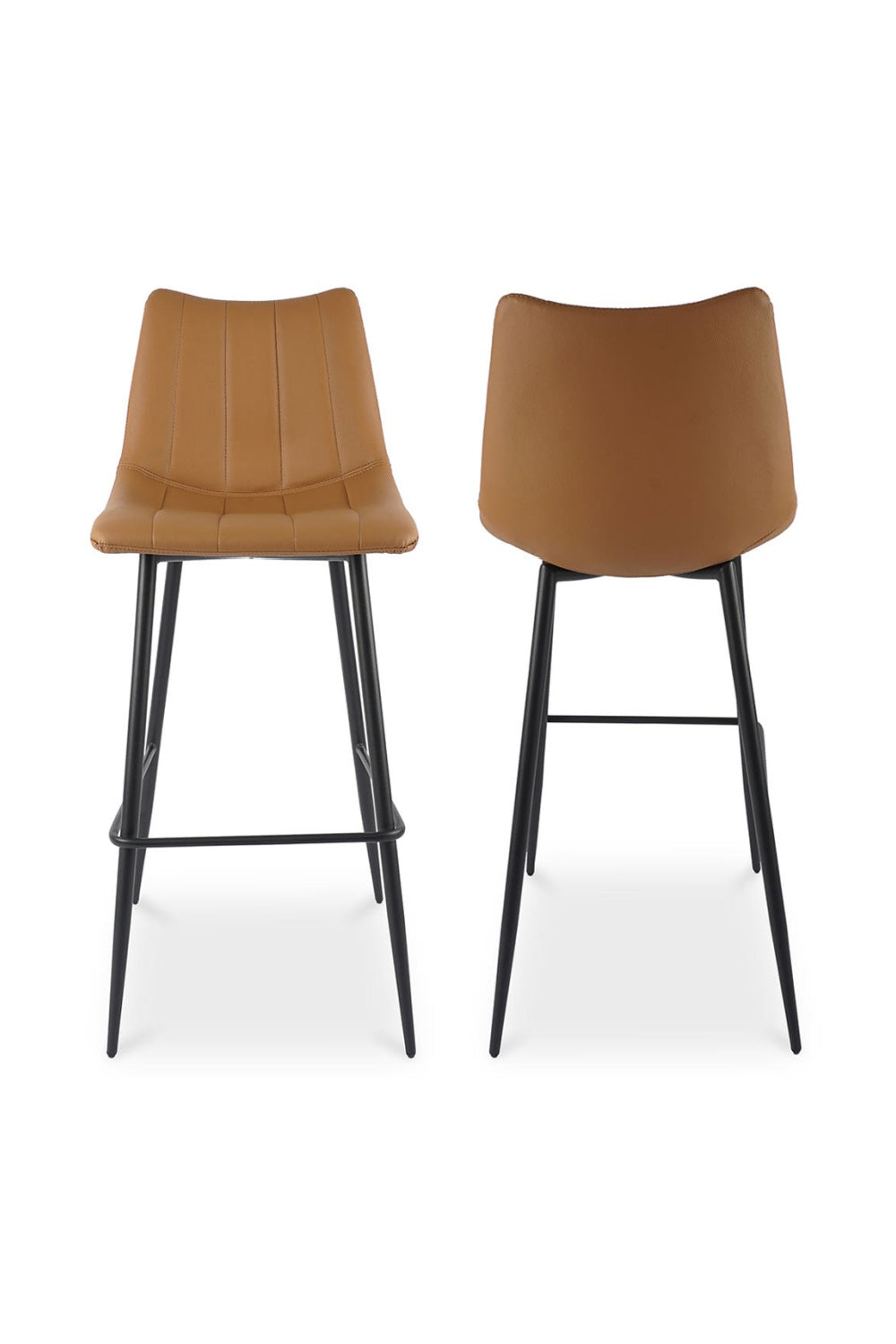 Modern European furniture - Vertical Stitched Bar Stools (2) - www.oroa.com