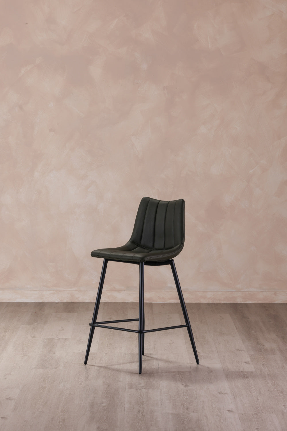 Modern European furniture - Vertical Stitched Bar Stools (2) - www.oroa.com