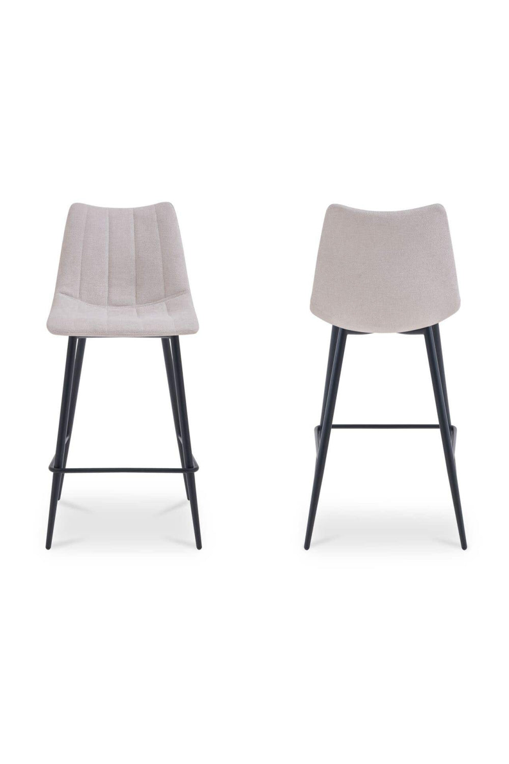 Modern European furniture - Vertical Stitched Bar Stools (2) - www.oroa.com
