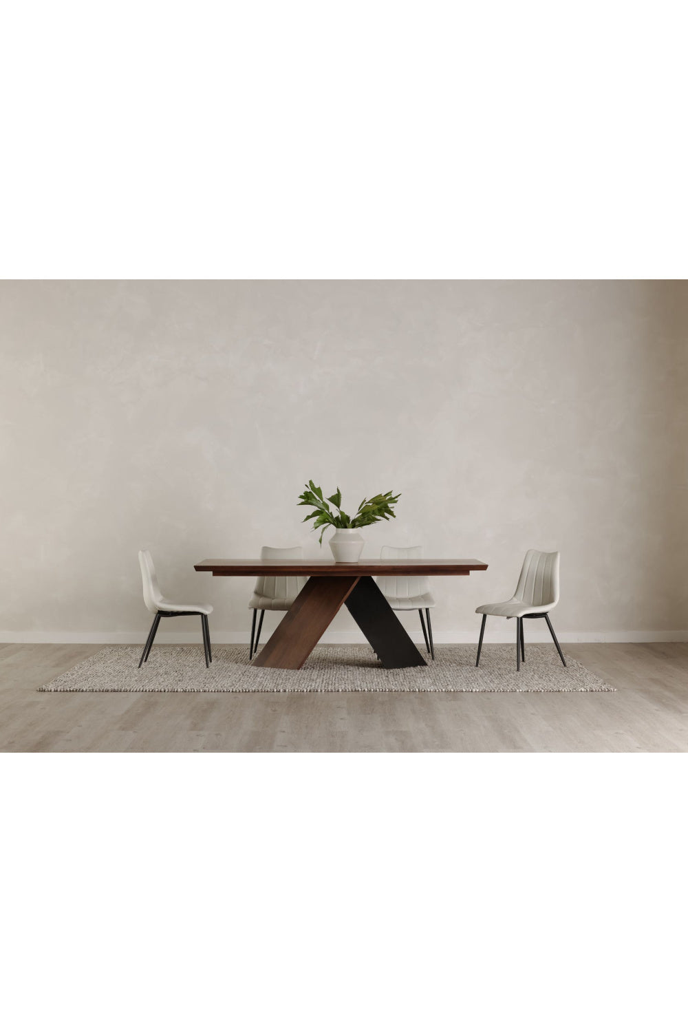 Vertical Stitched Dining Chairs (2) | Novi Living Alibi | Oroa.com