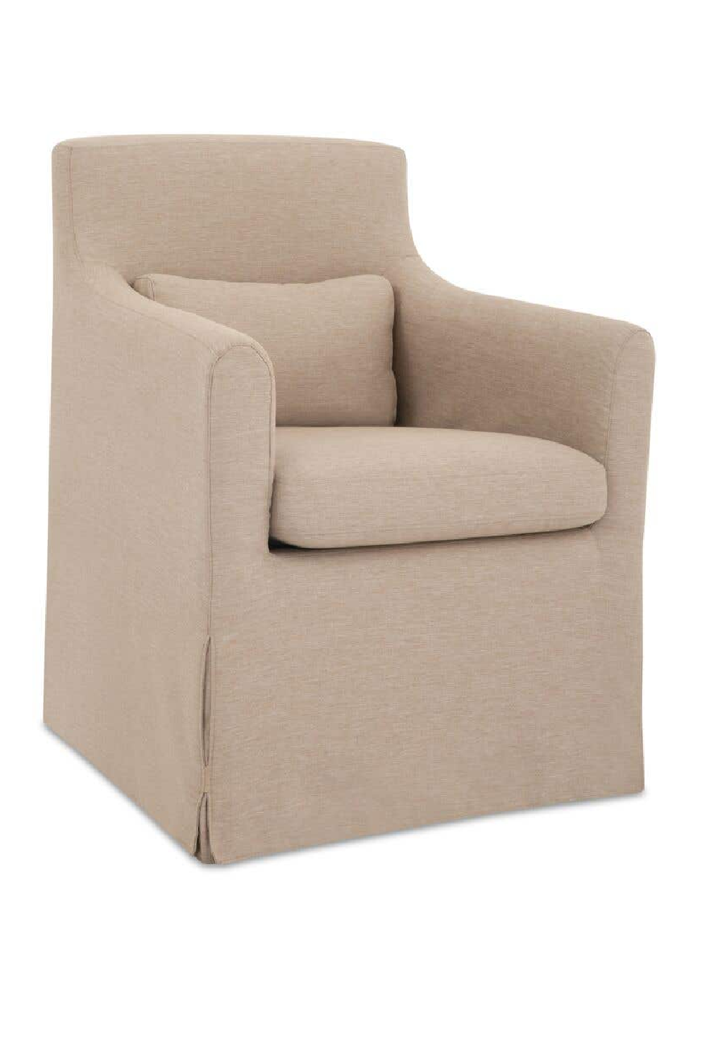 Slipcovered Outdoor Dining Chair | Novi Living Lydia | Oroa.com