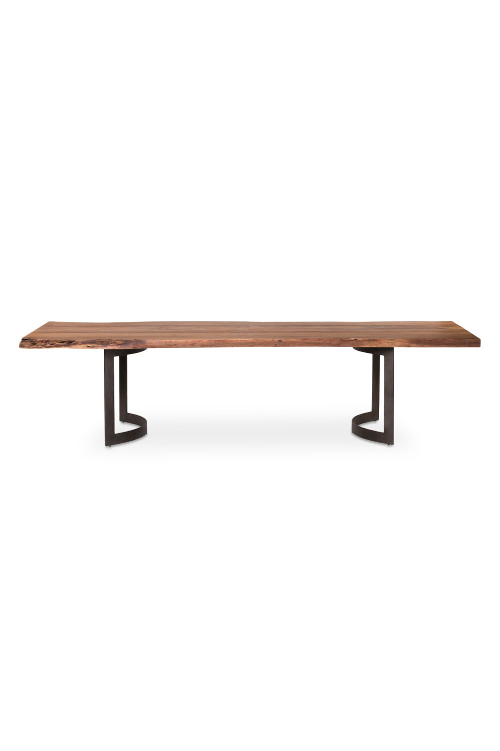 Solid Acacia Wood Dining Table | Novi Living Bent | Oroa.com