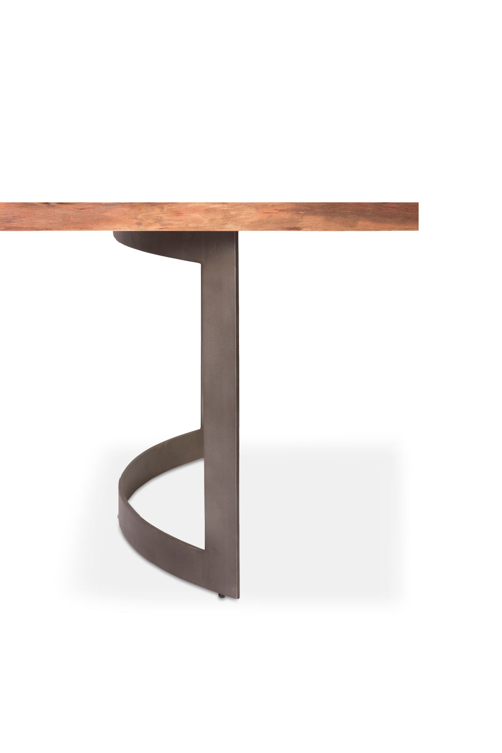 Solid Acacia Wood Dining Table | Novi Living Bent | Oroa.com