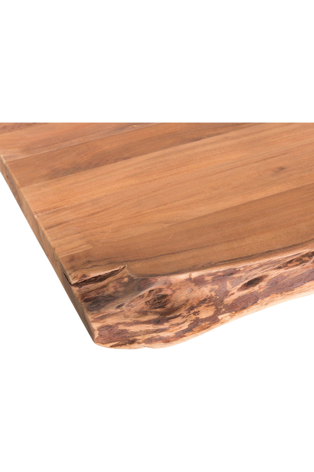 Solid Acacia Wood Dining Table | Novi Living Bent | Oroa.com