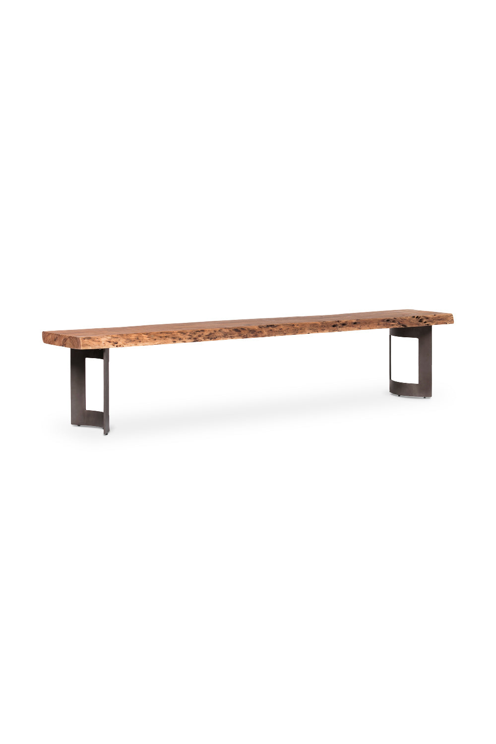 Modern European furniture - Rustic Natural Acacia Bench - www.oroa.com