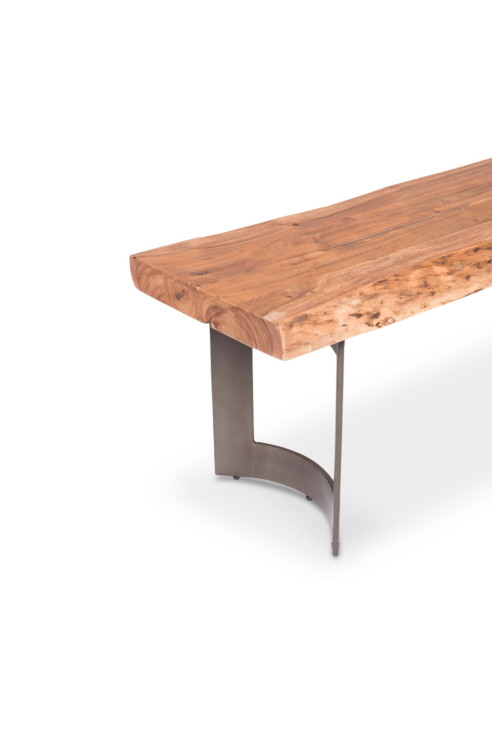 Modern European furniture - Rustic Natural Acacia Bench - www.oroa.com
