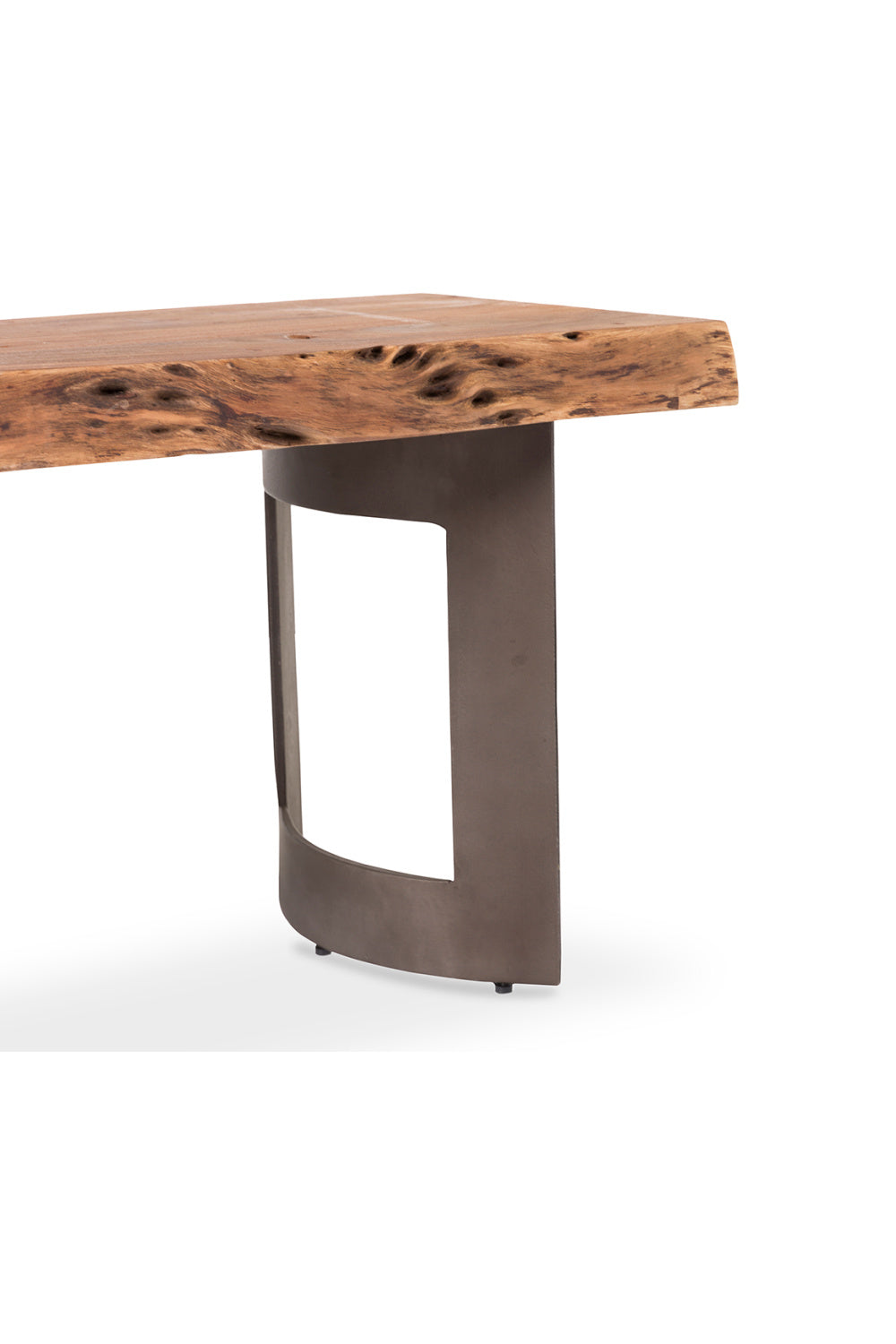 Modern European furniture - Rustic Natural Acacia Bench - www.oroa.com