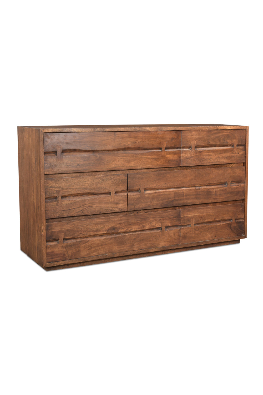Modern European furniture - Solid Acacia 6-Drawer Dresser - www.oroa.com
