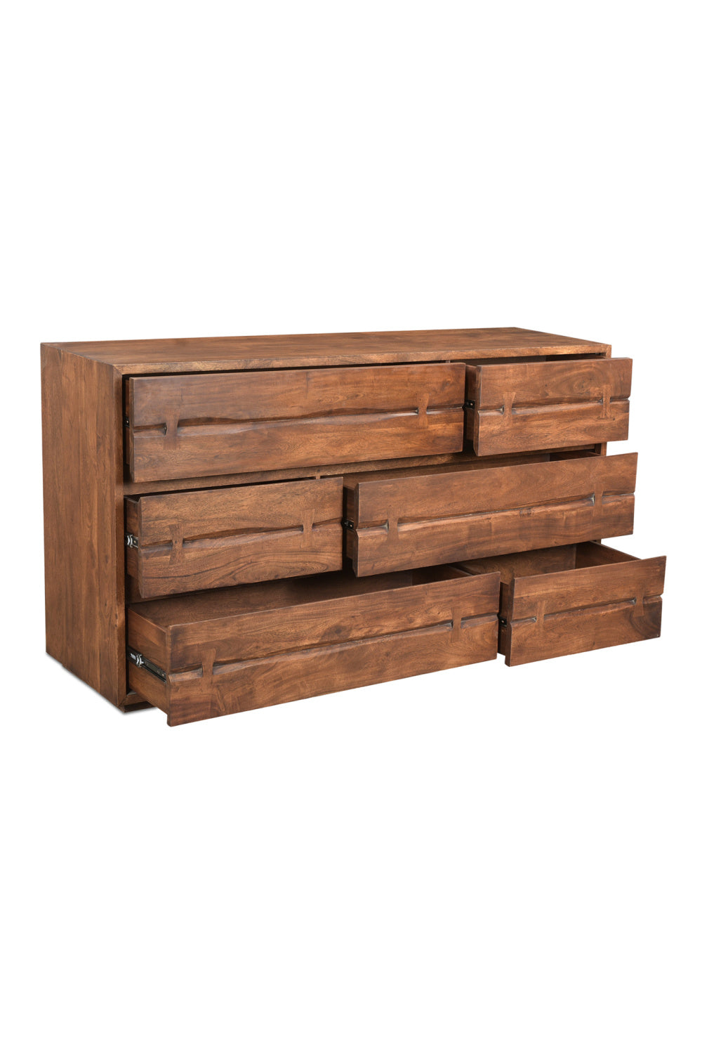 Modern European furniture - Solid Acacia 6-Drawer Dresser - www.oroa.com