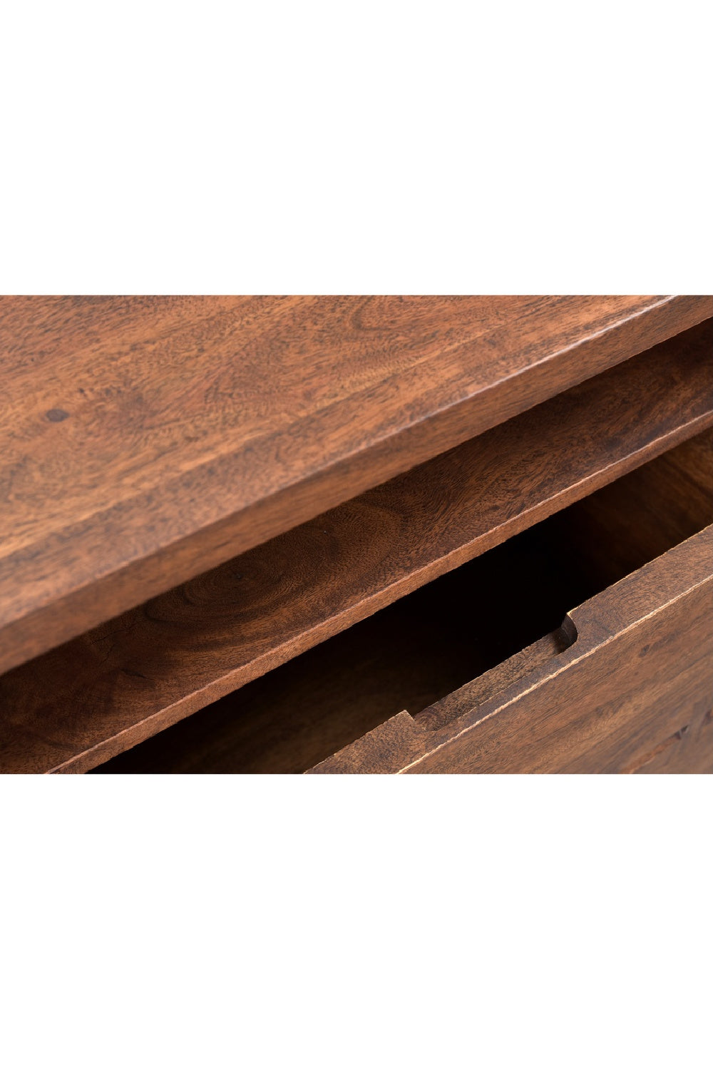 Solid Acacia 2-Drawer Nightstand | Novi Living Madagascar | Oroa.com