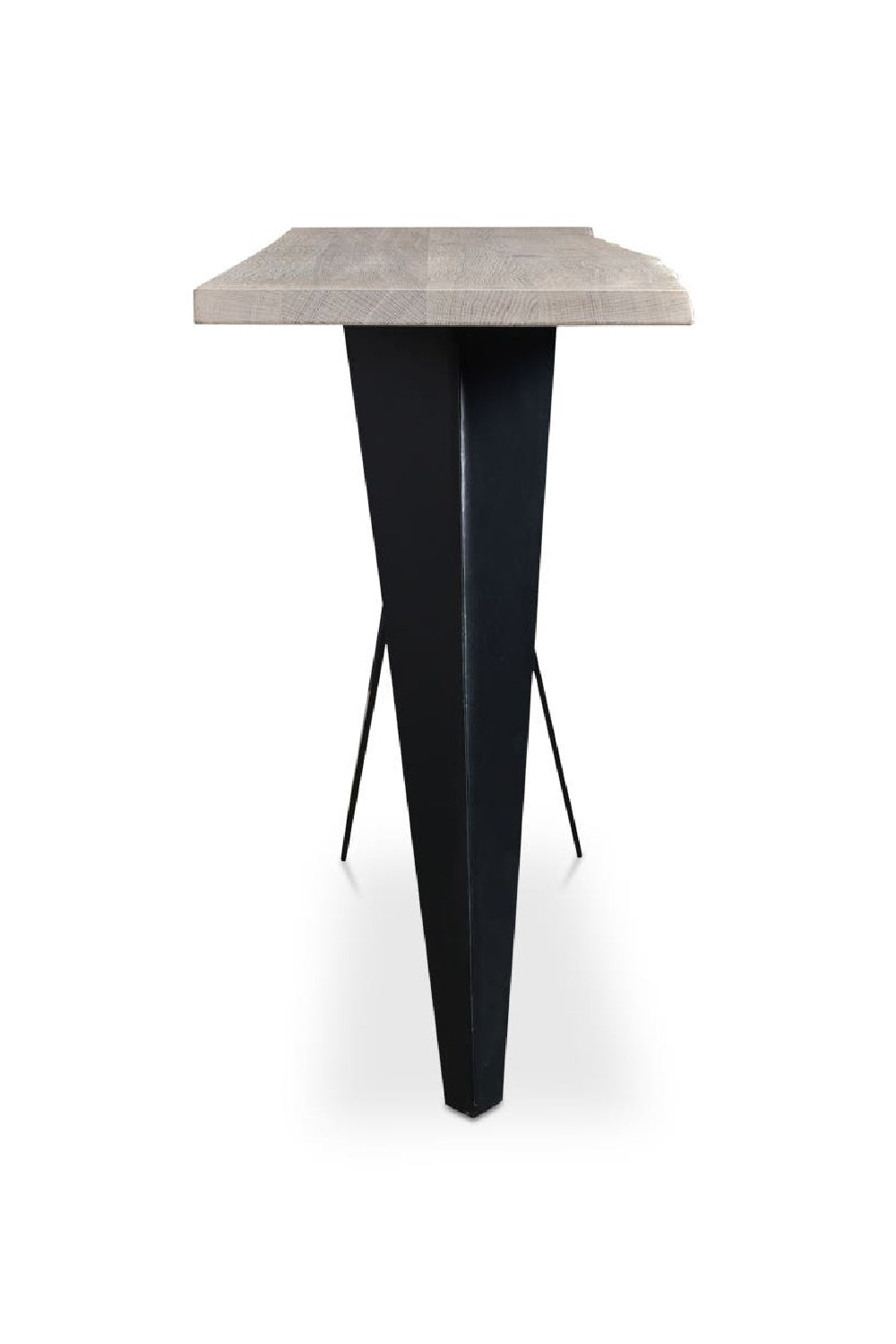 Modern European furniture - Sculptural Iron Base Console Table - www.oroa.com