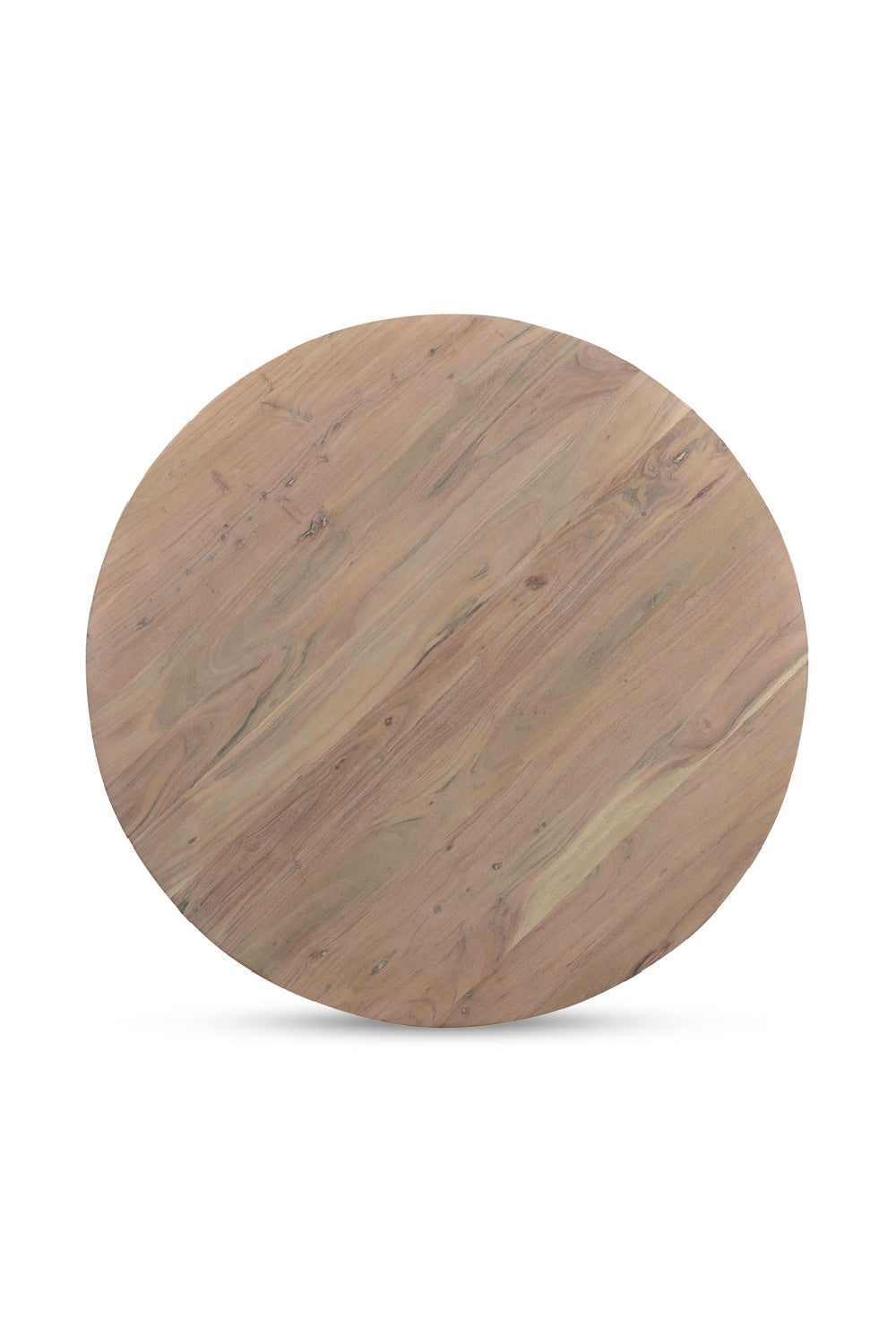 Whitewashed Acacia Round Dining Table | Novi Living Tanya