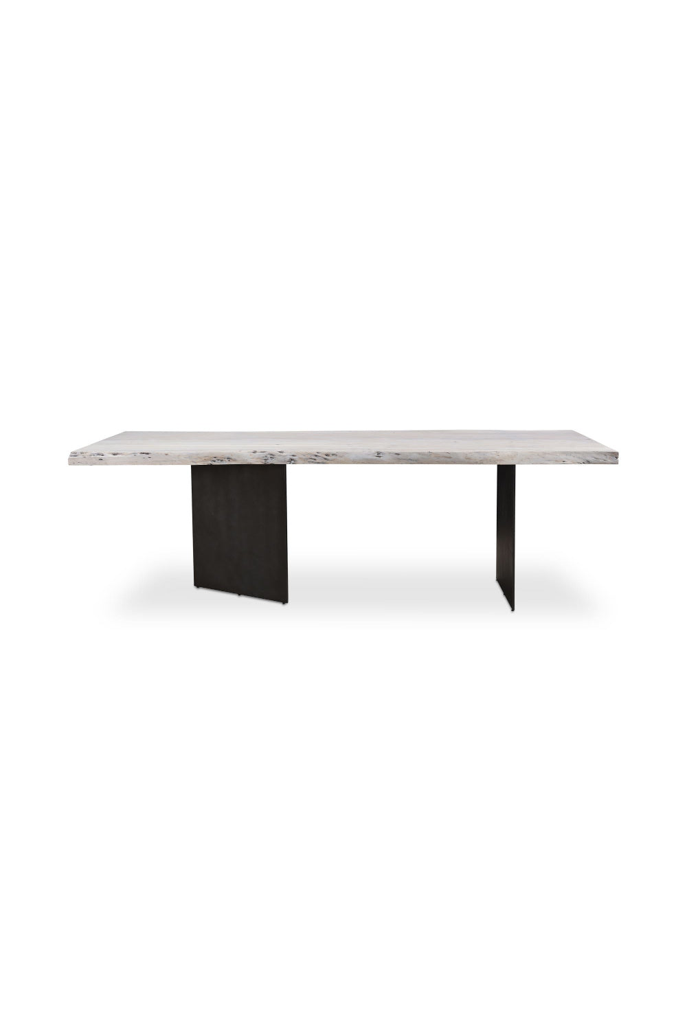 Modern European furniture - Whitewashed Acacia Dining Table - www.oroa.com