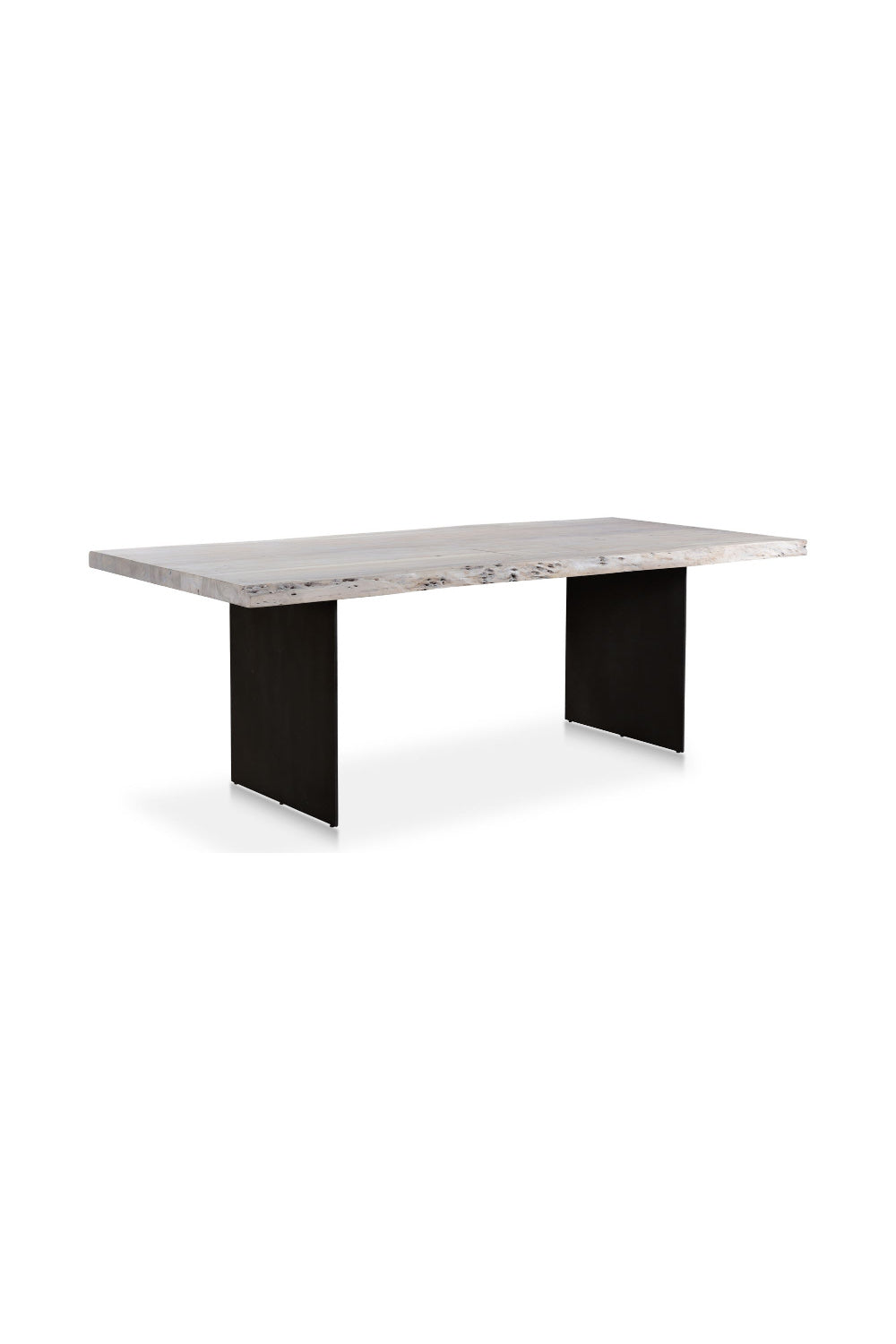 Modern European furniture - Whitewashed Acacia Dining Table - www.oroa.com