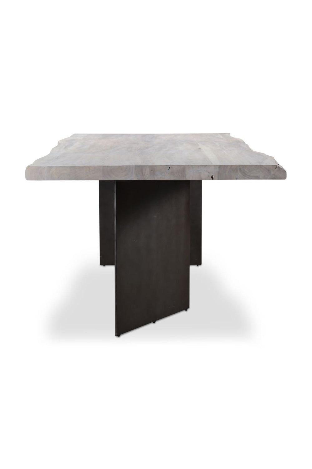 Modern European furniture - Whitewashed Acacia Dining Table - www.oroa.com