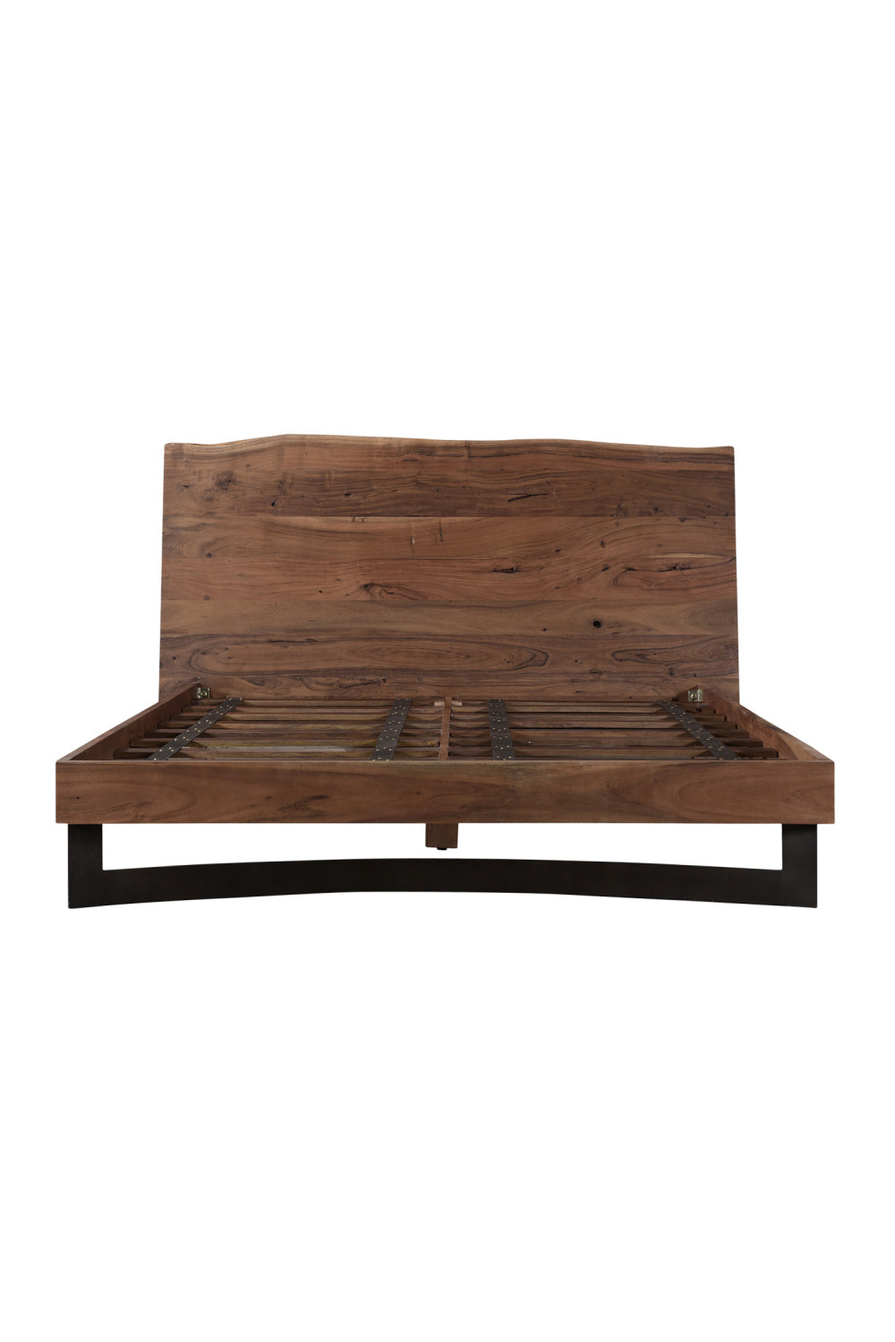 Modern European furniture - Rustic Natural Acacia Bed - www.oroa.com