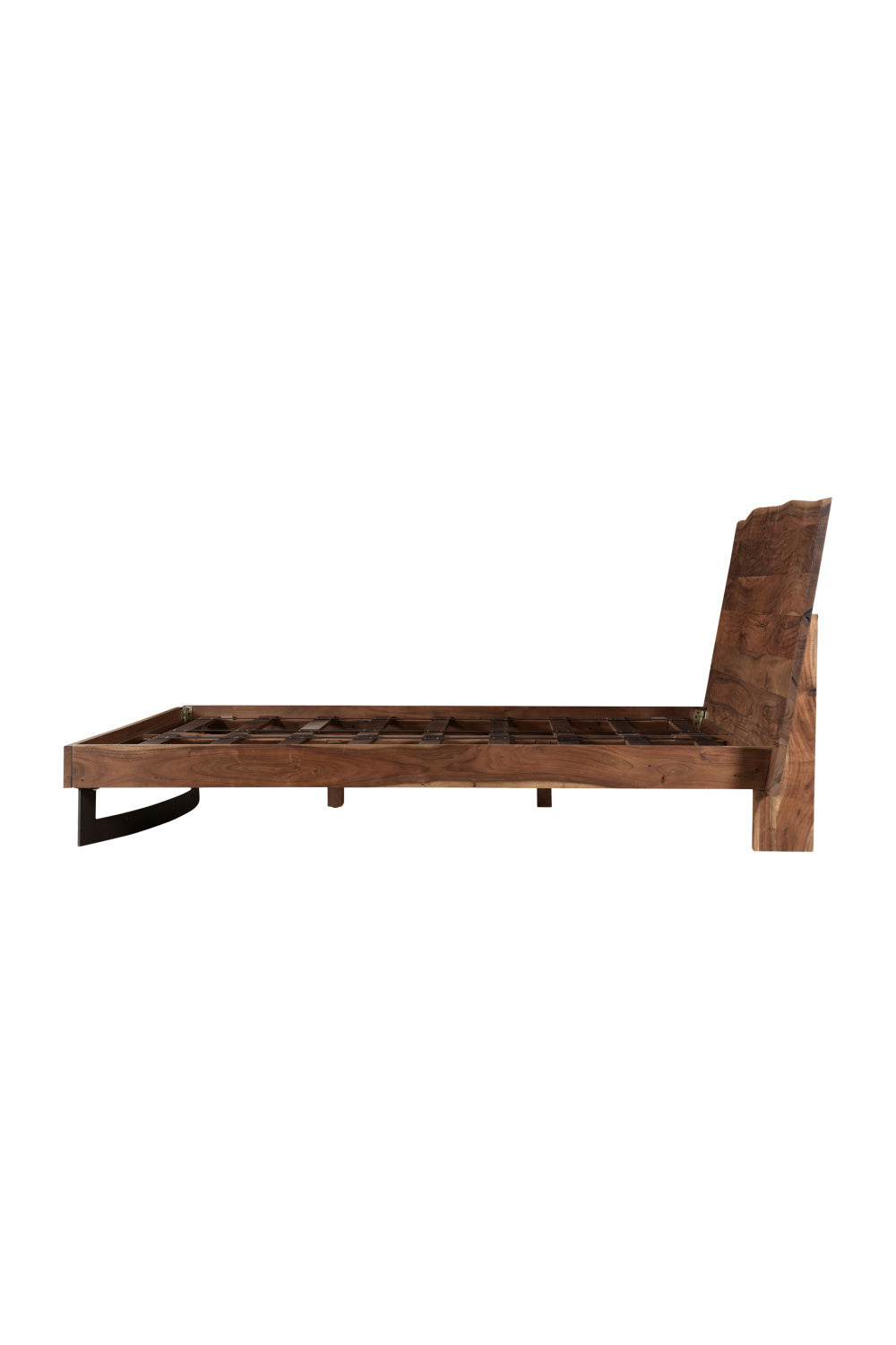 Modern European furniture - Rustic Natural Acacia Bed - www.oroa.com