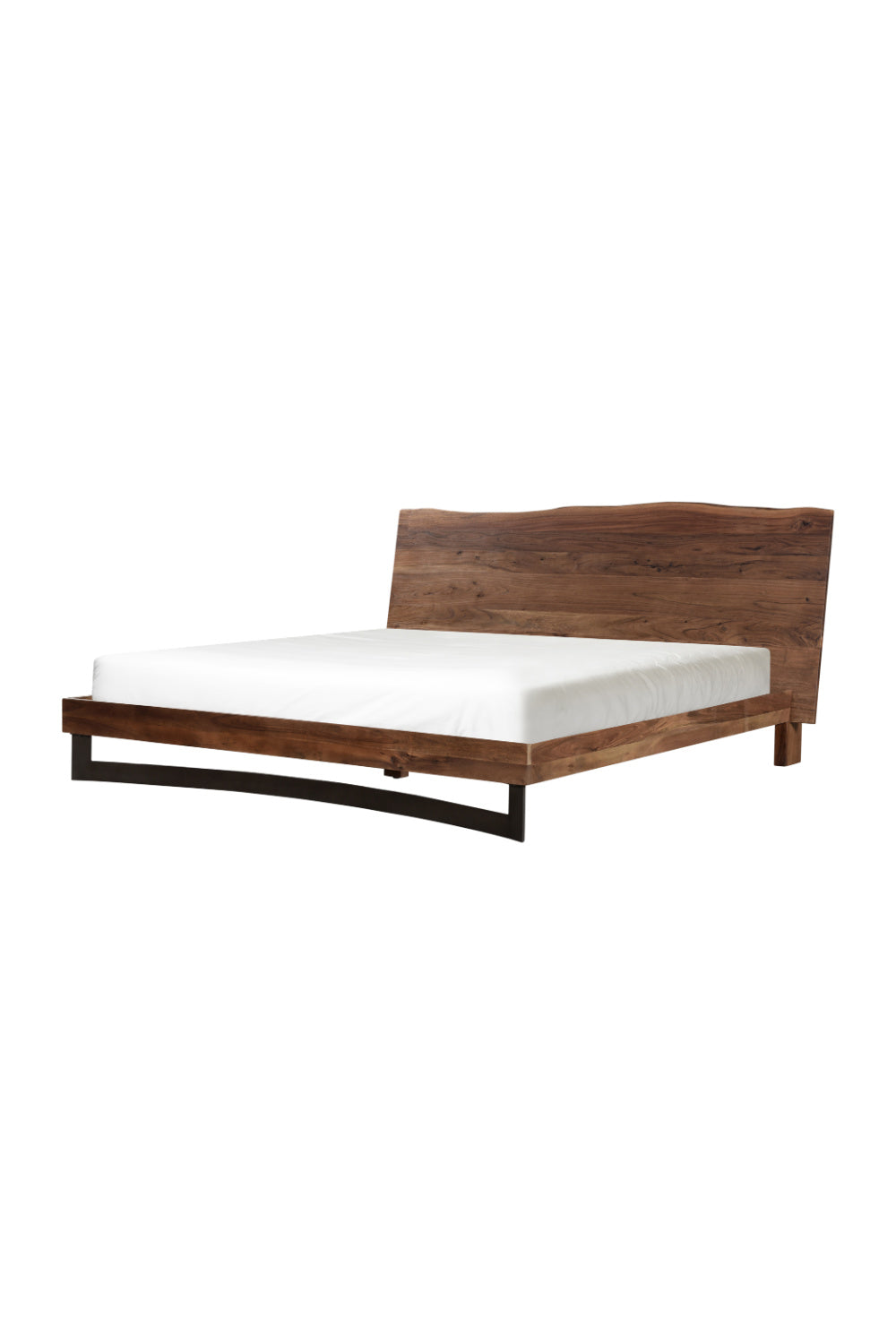 Modern European furniture - Rustic Natural Acacia Bed - www.oroa.com