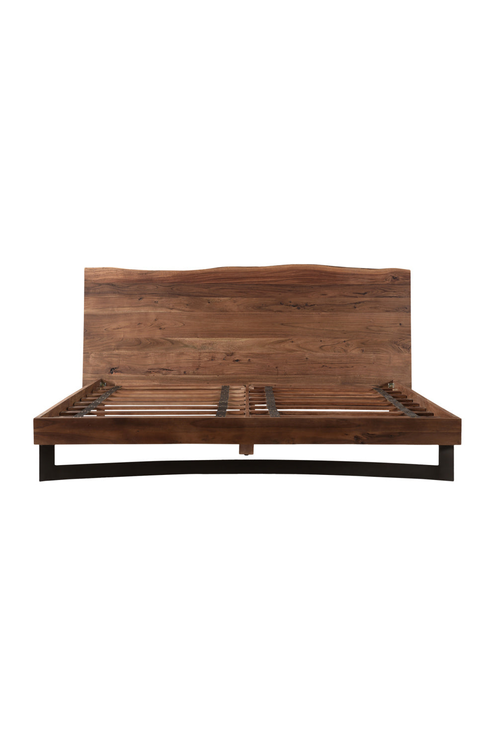 Modern European furniture - Rustic Natural Acacia Bed - www.oroa.com