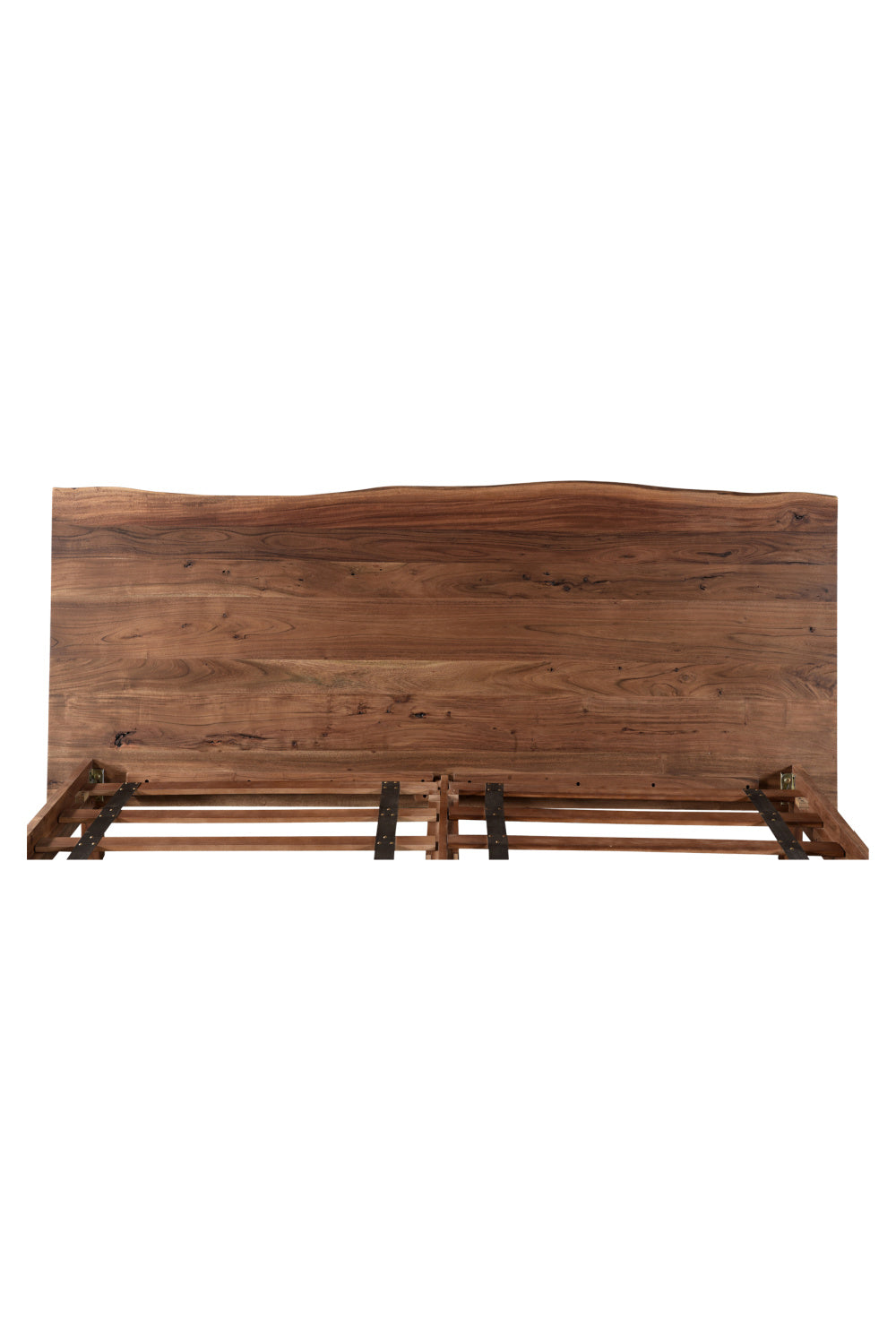 Modern European furniture - Rustic Natural Acacia Bed - www.oroa.com