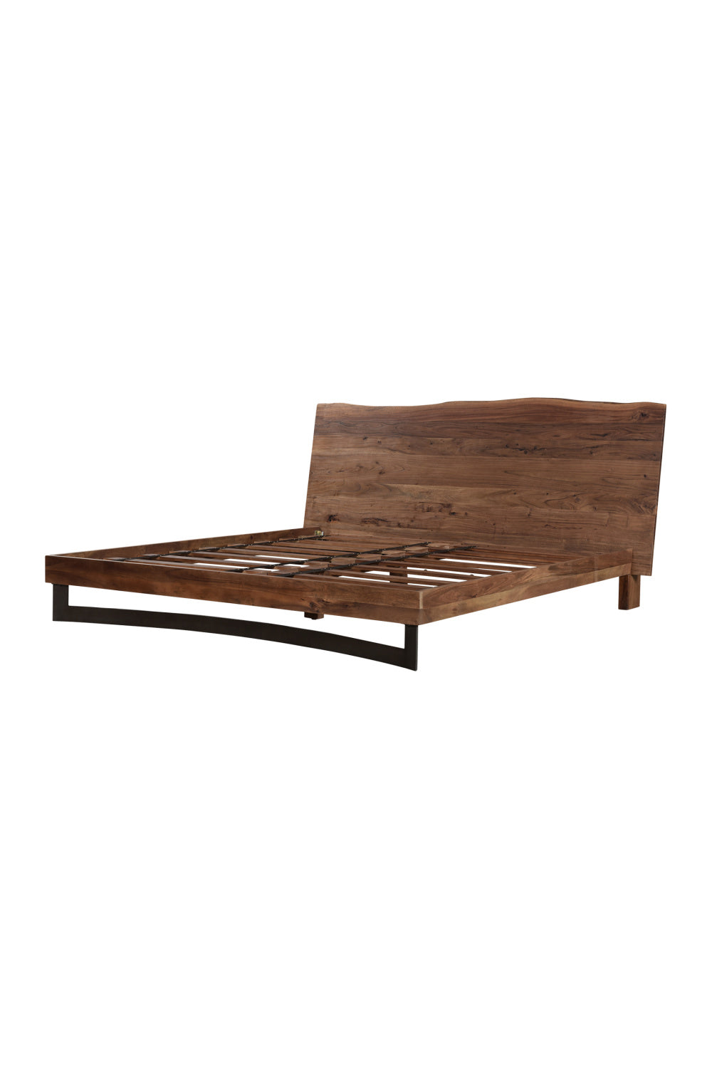 Modern European furniture - Rustic Natural Acacia Bed - www.oroa.com