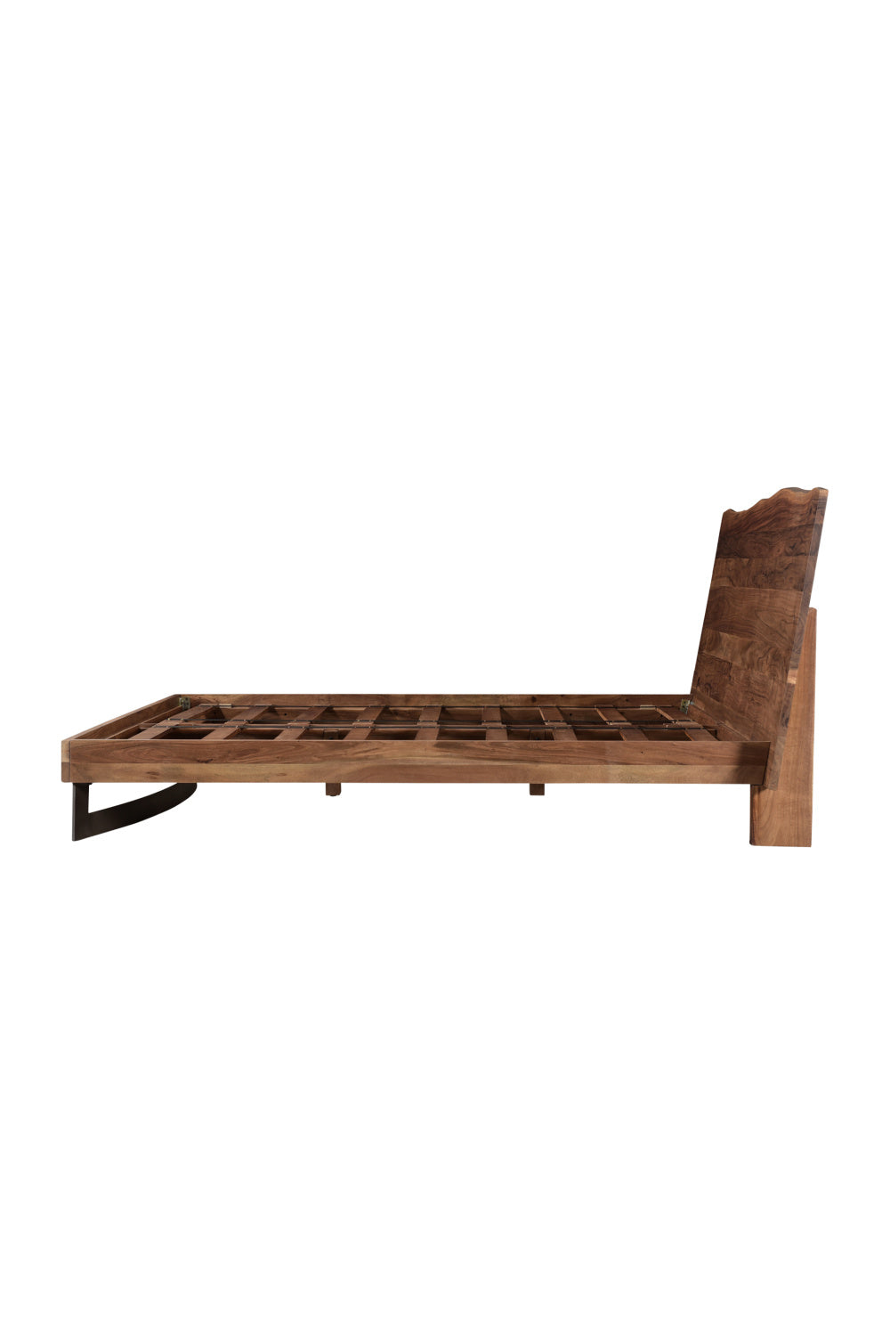 Modern European furniture - Rustic Natural Acacia Bed - www.oroa.com