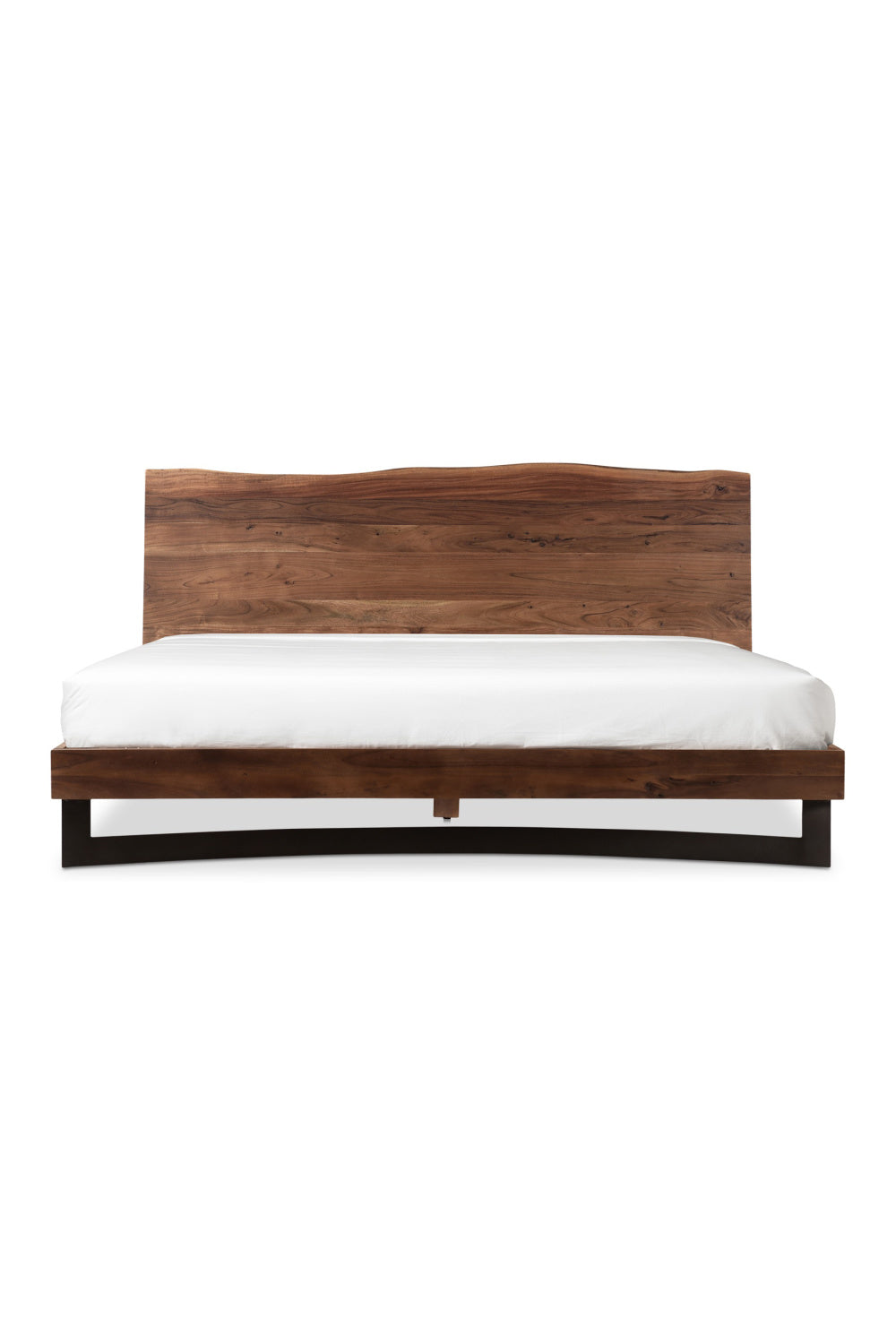 Modern European furniture - Rustic Natural Acacia Bed - www.oroa.com