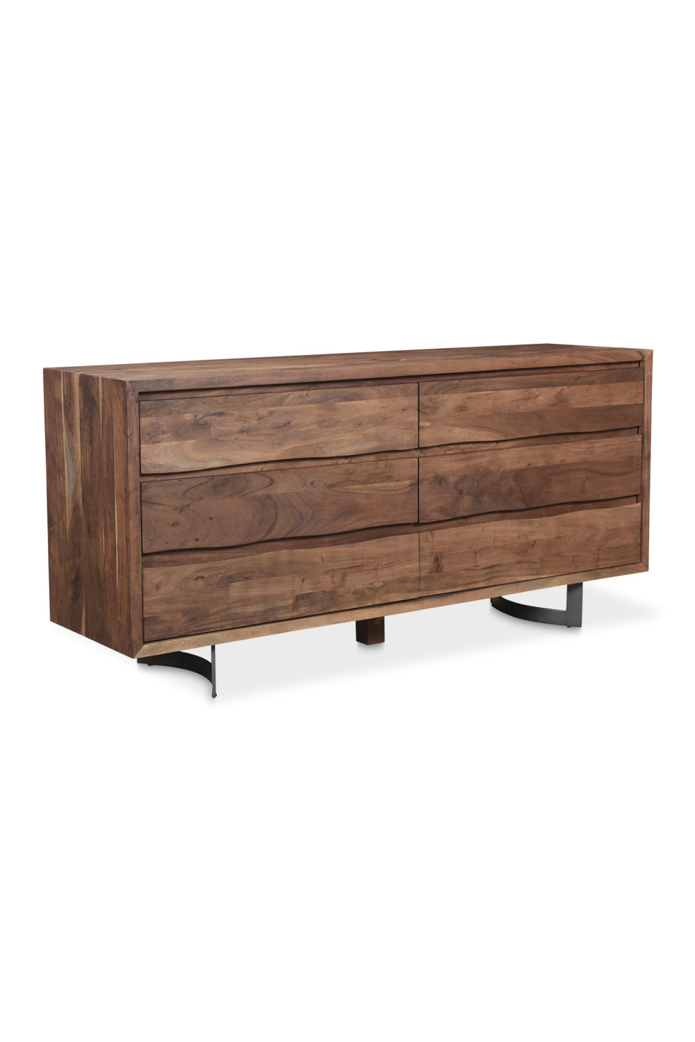 Modern European furniture - Solid Oak 6-Drawer Dresser - www.oroa.com