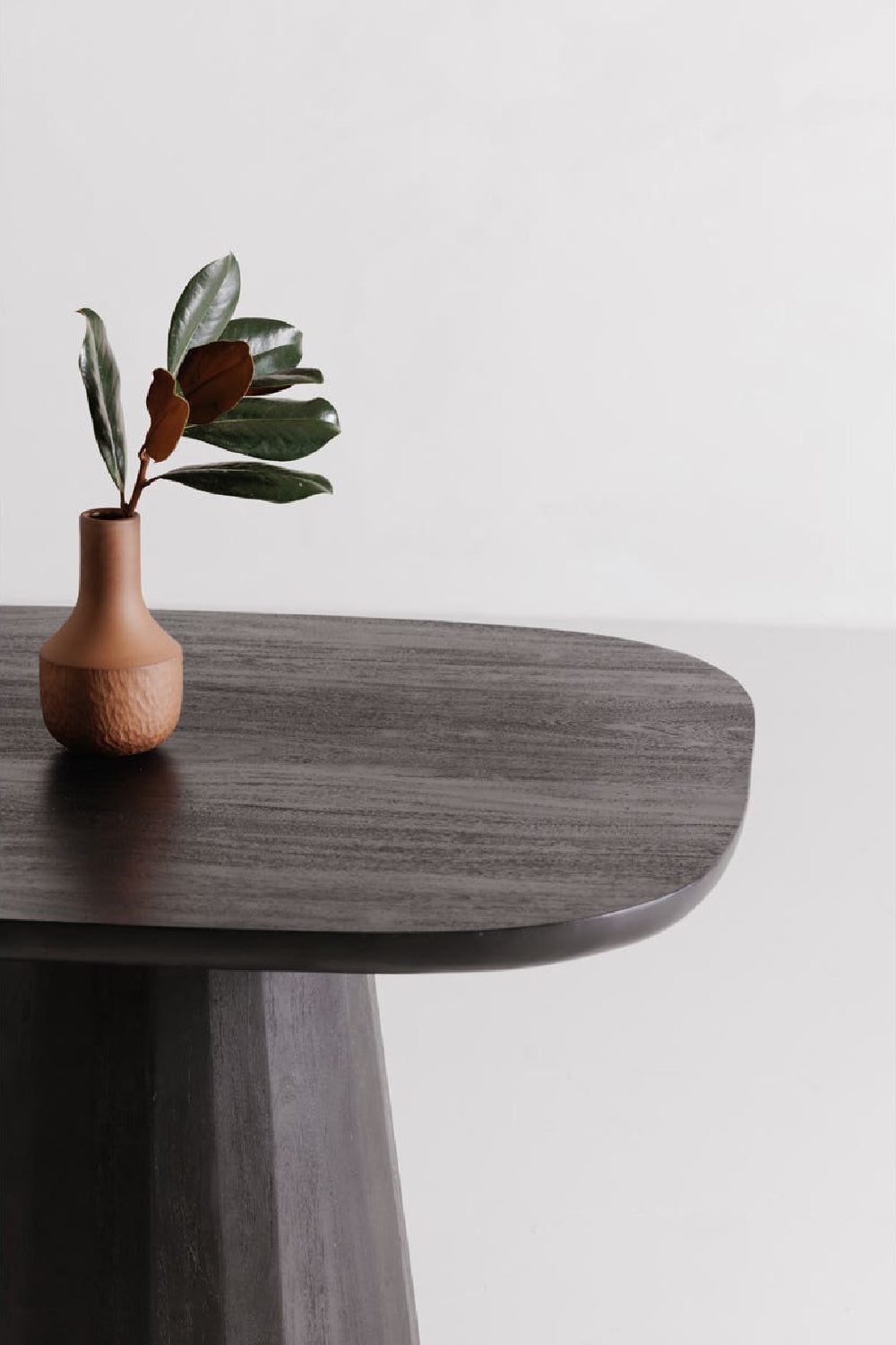 Modern European furniture - Black Acacia Dining Table - www.oroa.com