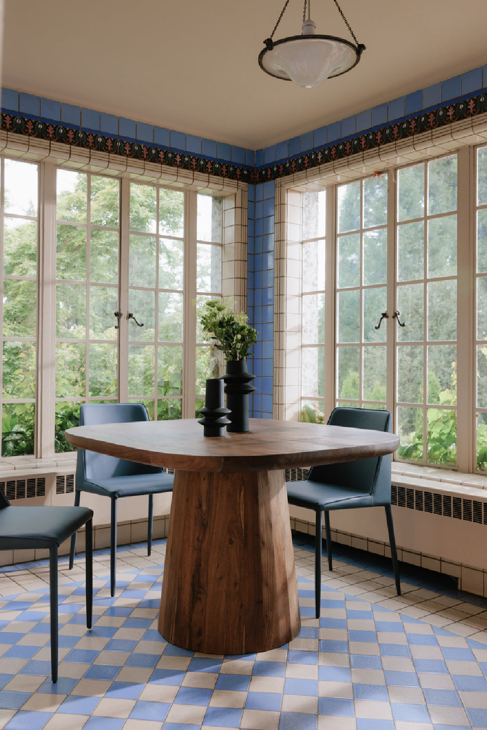 Modern European furniture - Natural Acacia Dining Table - www.oroa.com