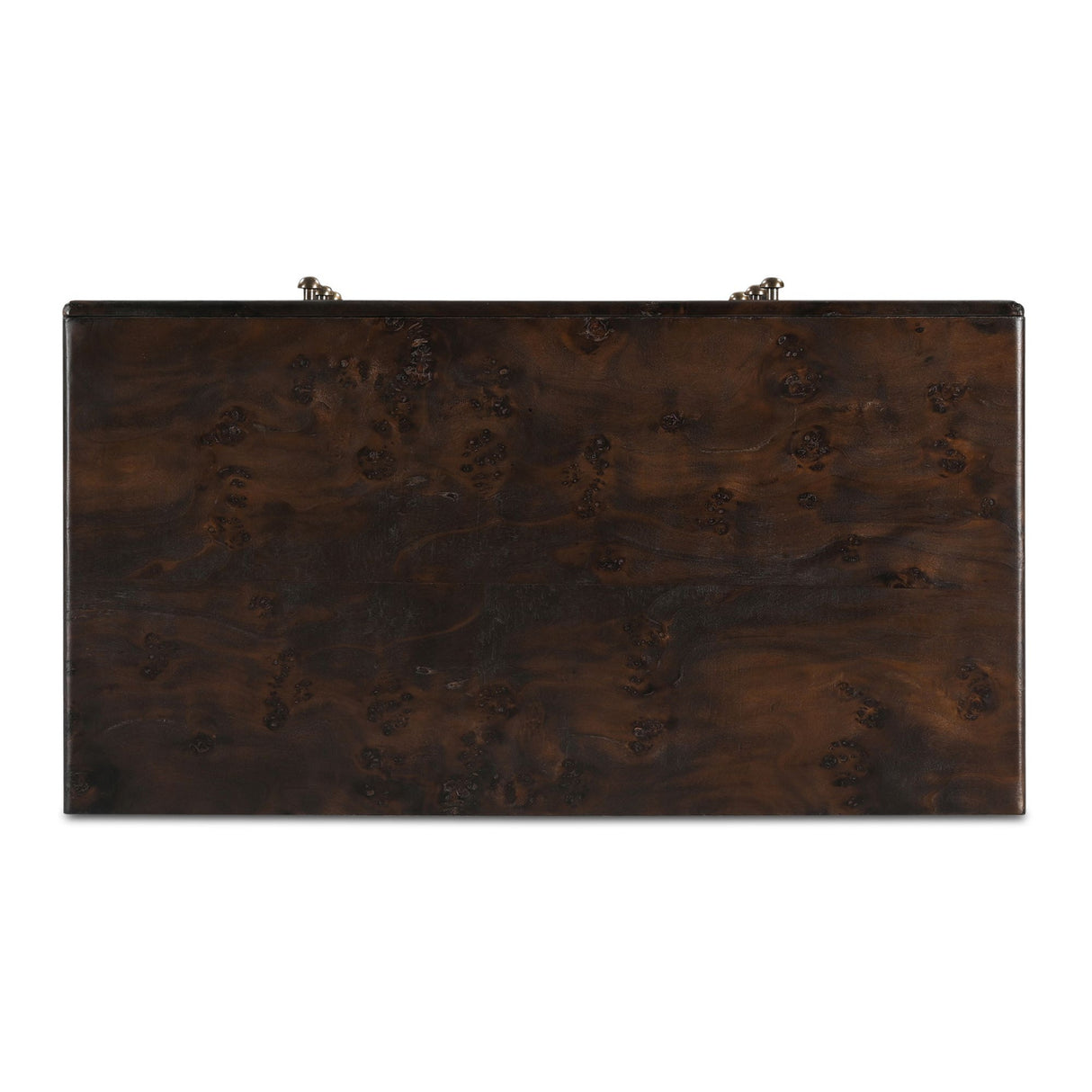 Modern or European furniture - Brown Burl 3-Drawer Nightstand - www.oroa.com