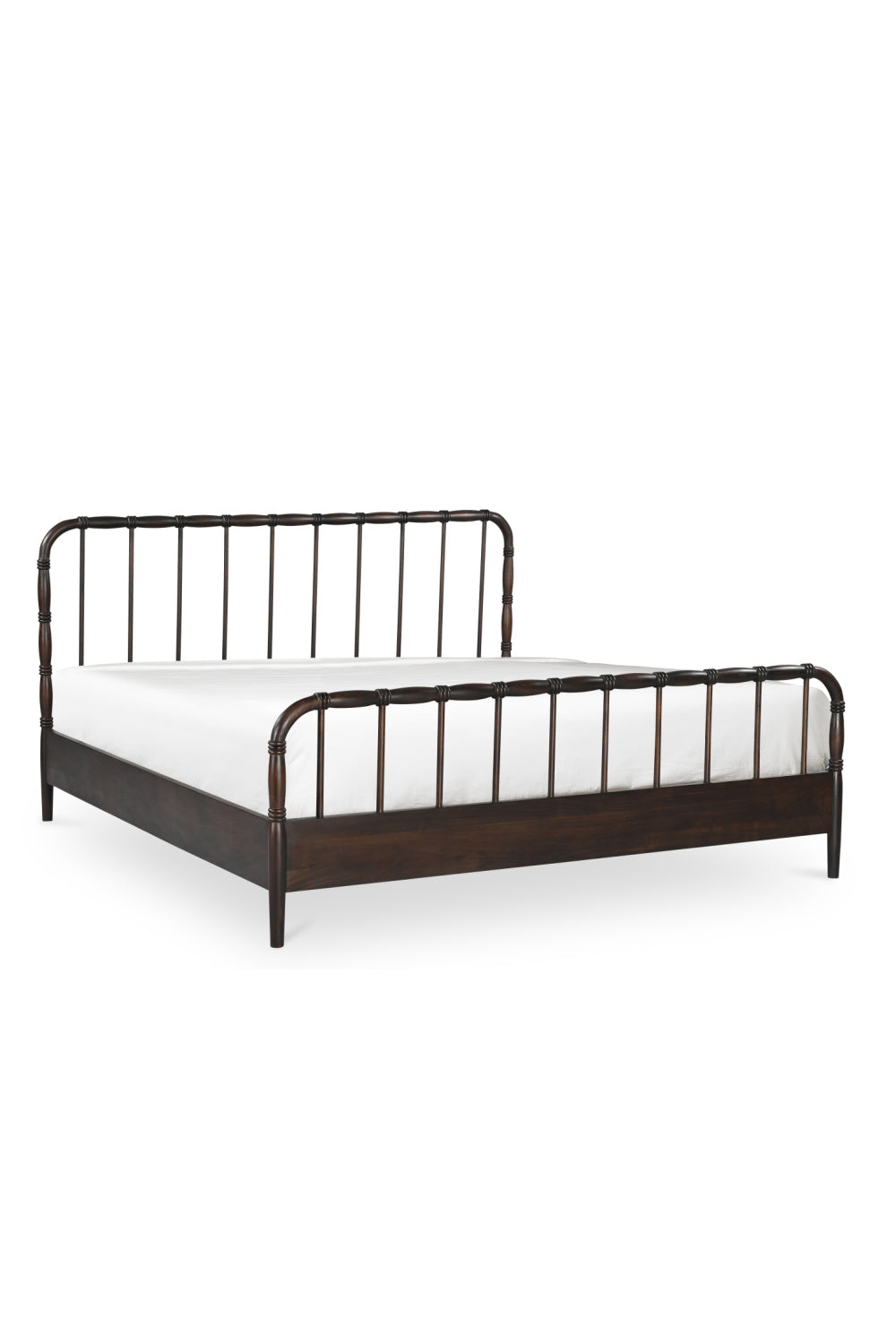 Modern European furniture - Acacia Wood Bed - www.oroa.com