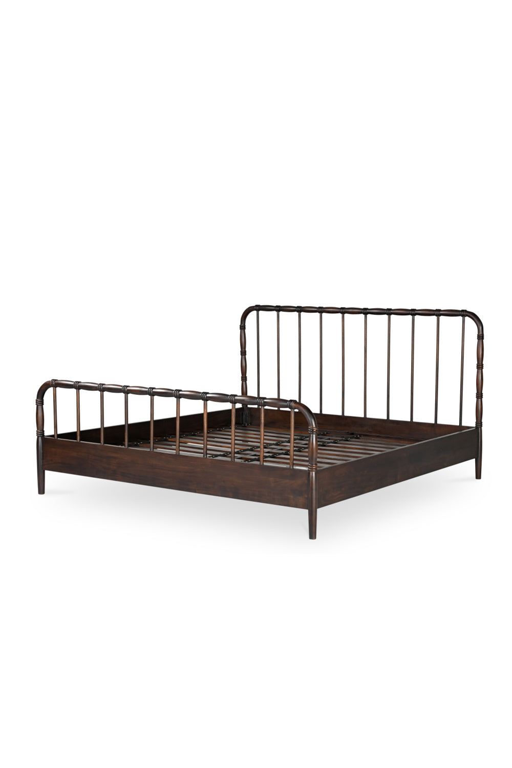 Modern European furniture - Acacia Wood Bed - www.oroa.com