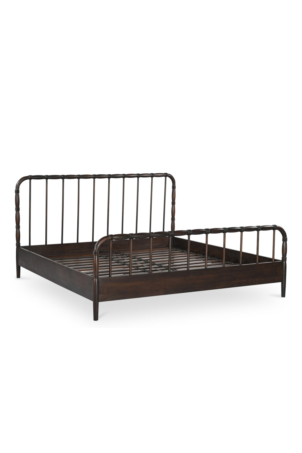 Modern European furniture - Acacia Wood Bed - www.oroa.com