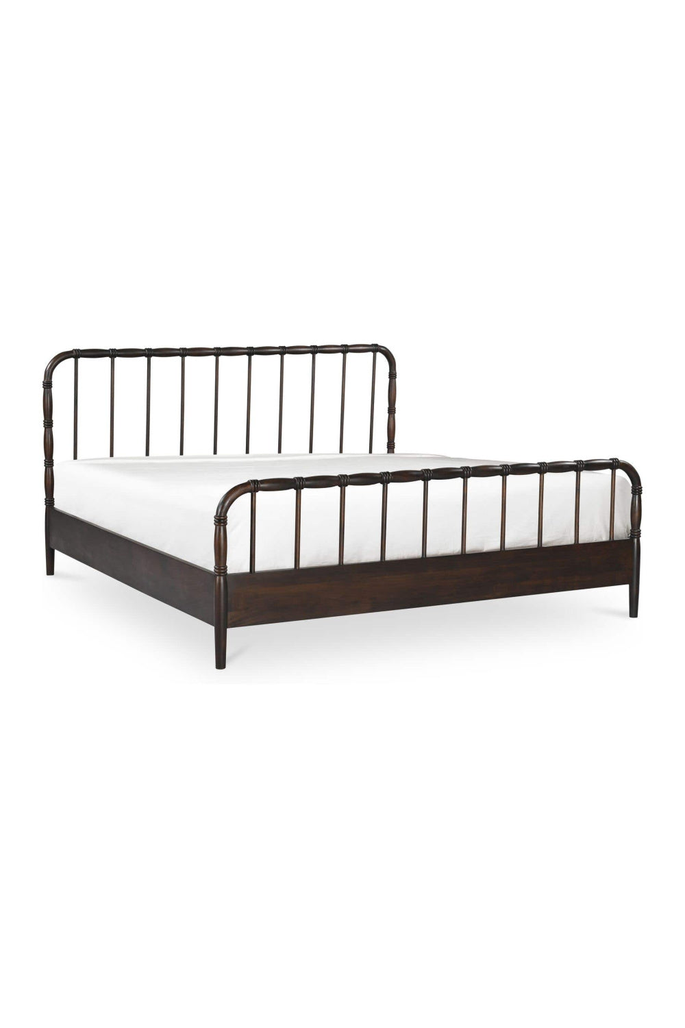 Modern European furniture - Acacia Wood Bed - www.oroa.com