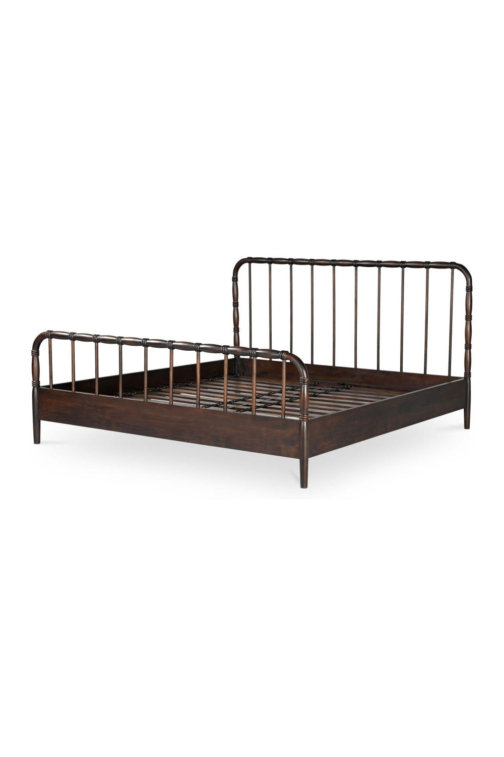 Modern European furniture - Acacia Wood Bed - www.oroa.com