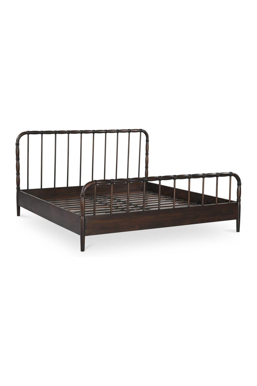 Modern European furniture - Acacia Wood Bed - www.oroa.com