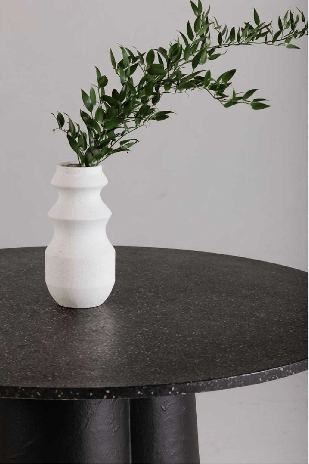 Black Terrazzo Indoor/Outdoor Dining Table | Novi Living Mono