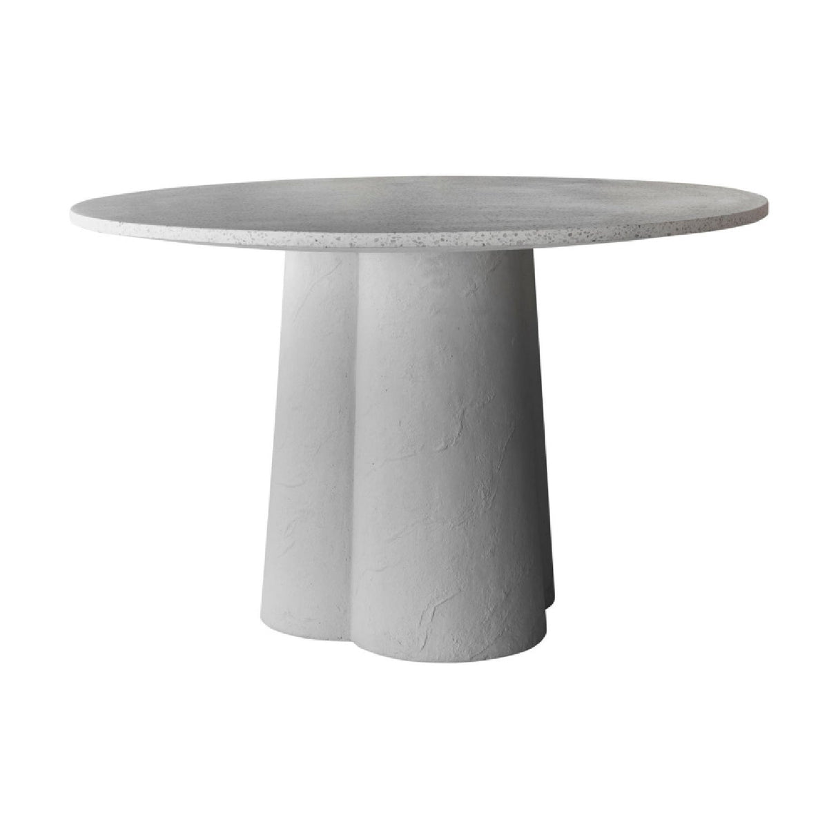 Modern European furniture - White Terrazzo Indoor/Outdoor Dining Table - www.oroa.com