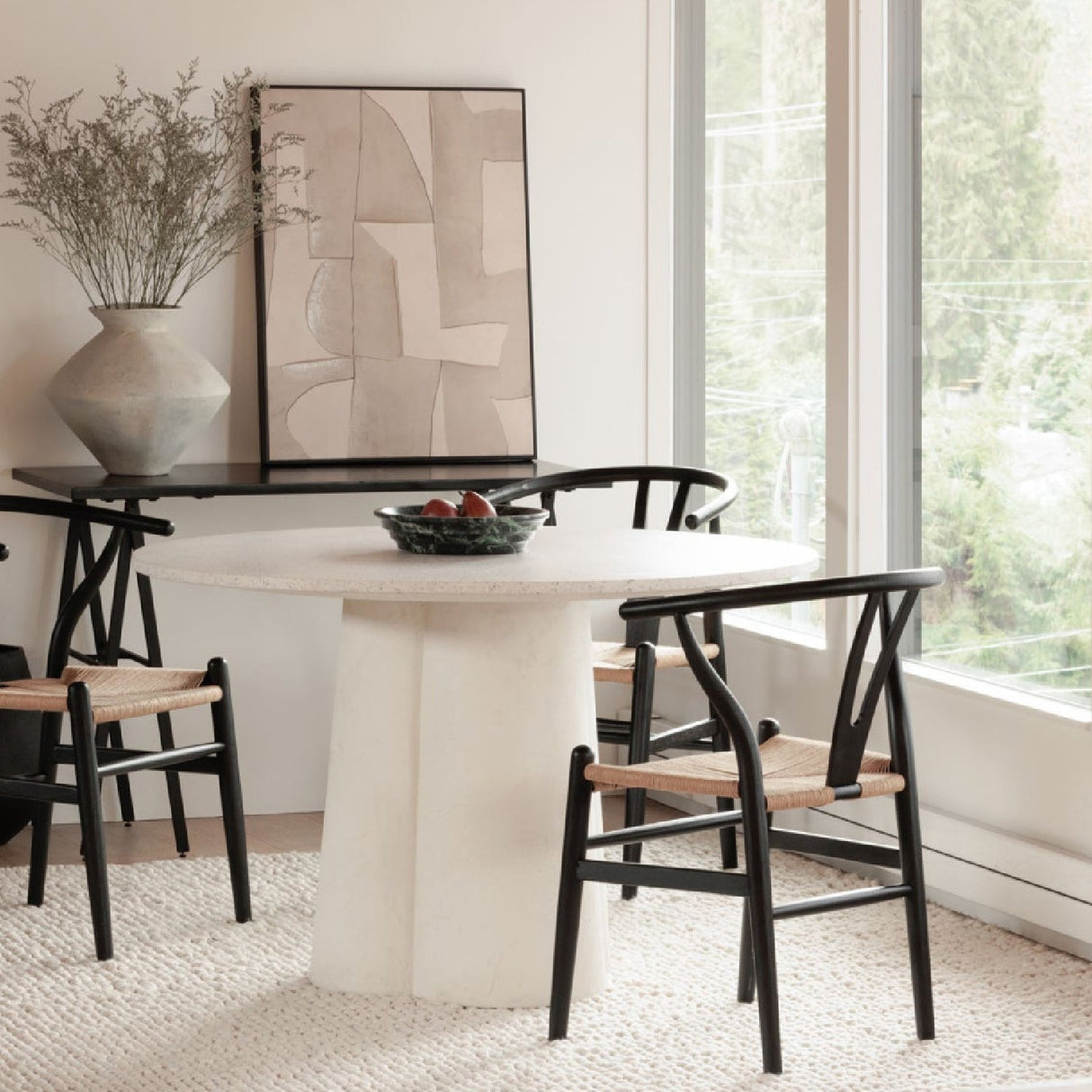 Modern European furniture - White Terrazzo Indoor/Outdoor Dining Table - www.oroa.com