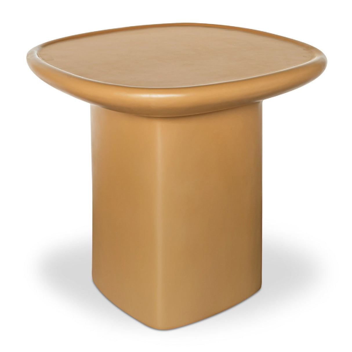 Modern European furniture - Square Concrete Outdoor Side Table - www.oroa.com