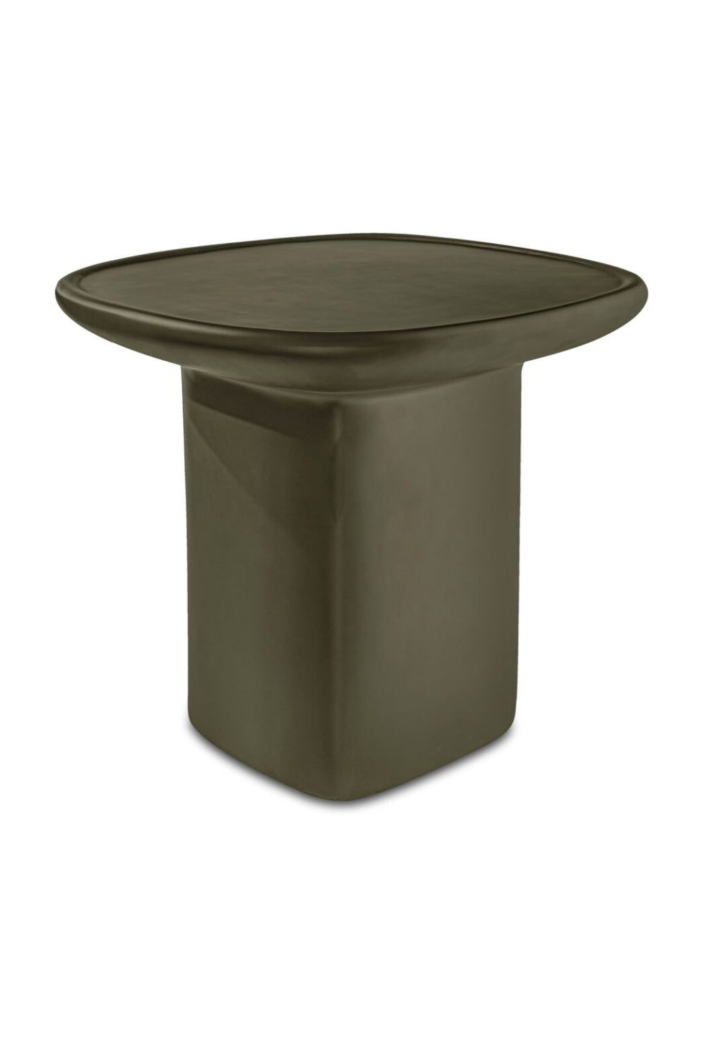 Square Concrete Outdoor Side Table | Novi Living Manon