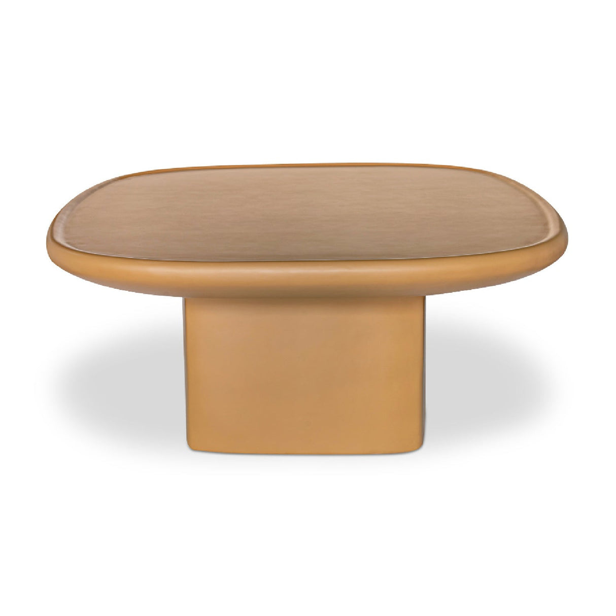 Modern European furniture - Oval Concrete Outdoor Coffee Table - www.oroa.com