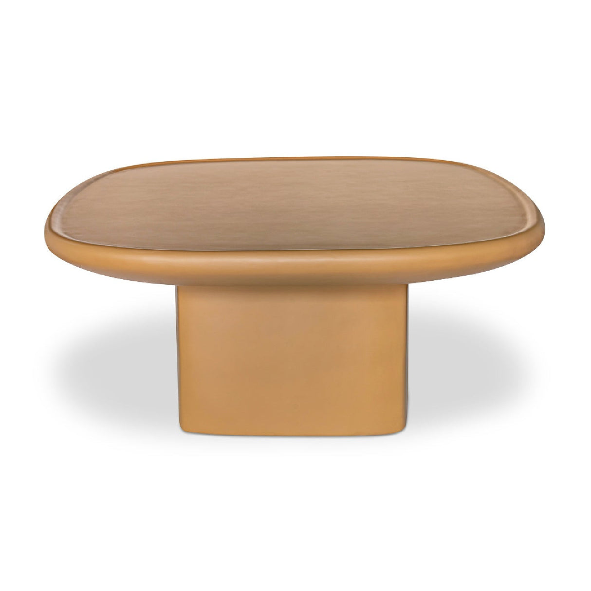Modern European furniture - Oval Concrete Outdoor Coffee Table - www.oroa.com