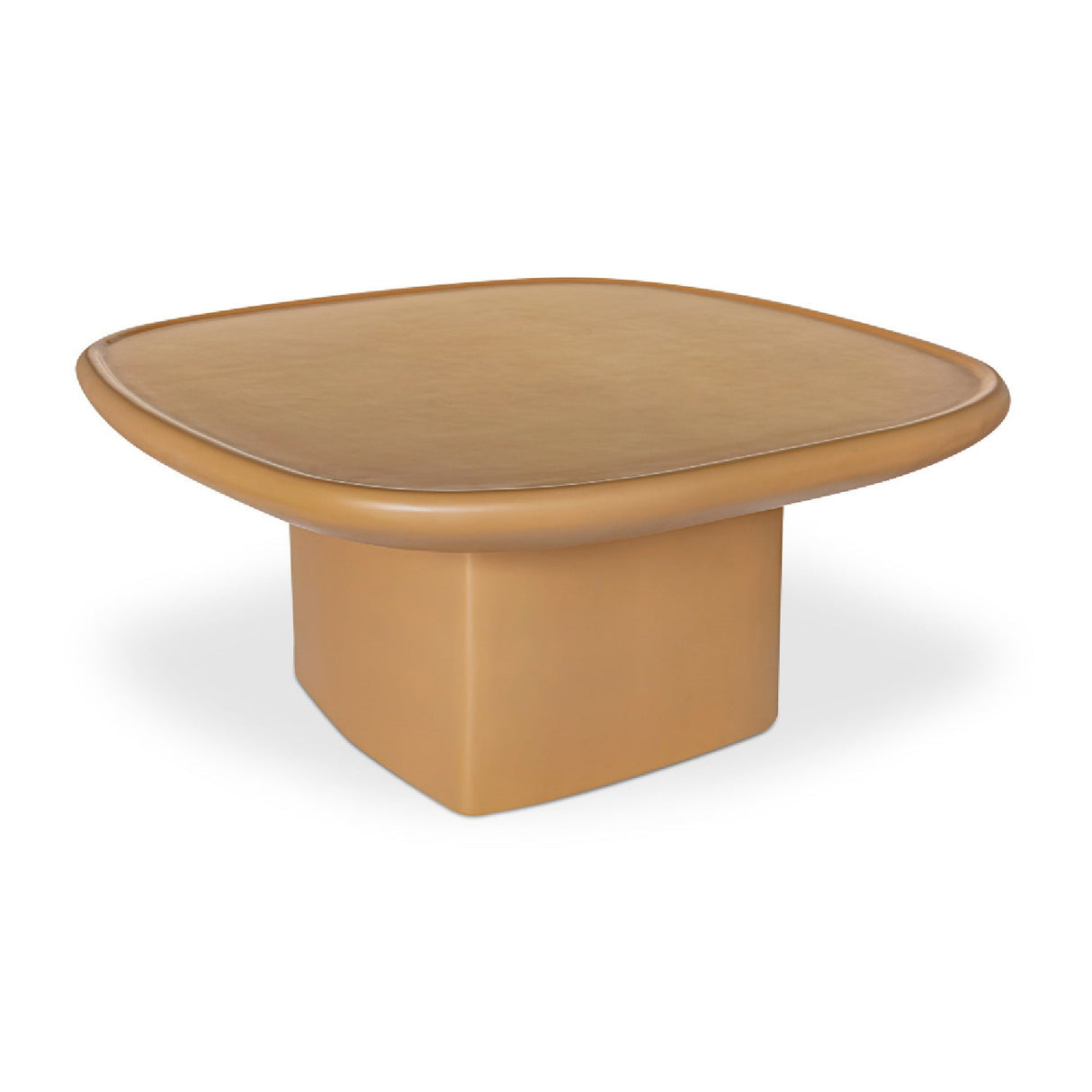 Modern European furniture - Oval Concrete Outdoor Coffee Table - www.oroa.com