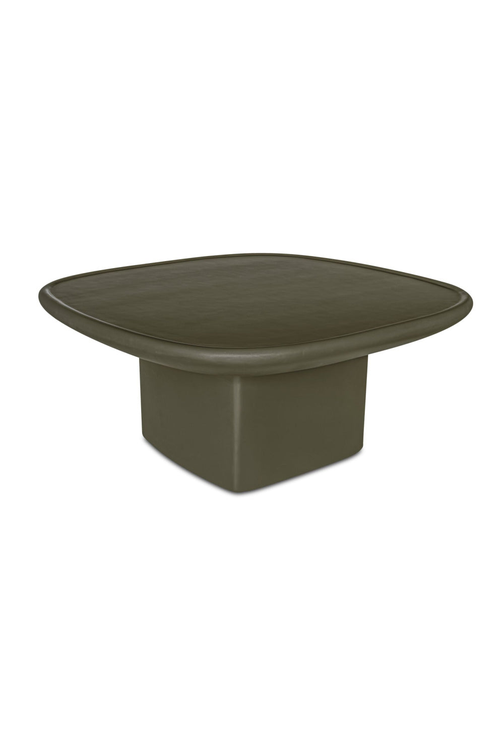 Oval Concrete Outdoor Coffee Table | Novi Living Manon