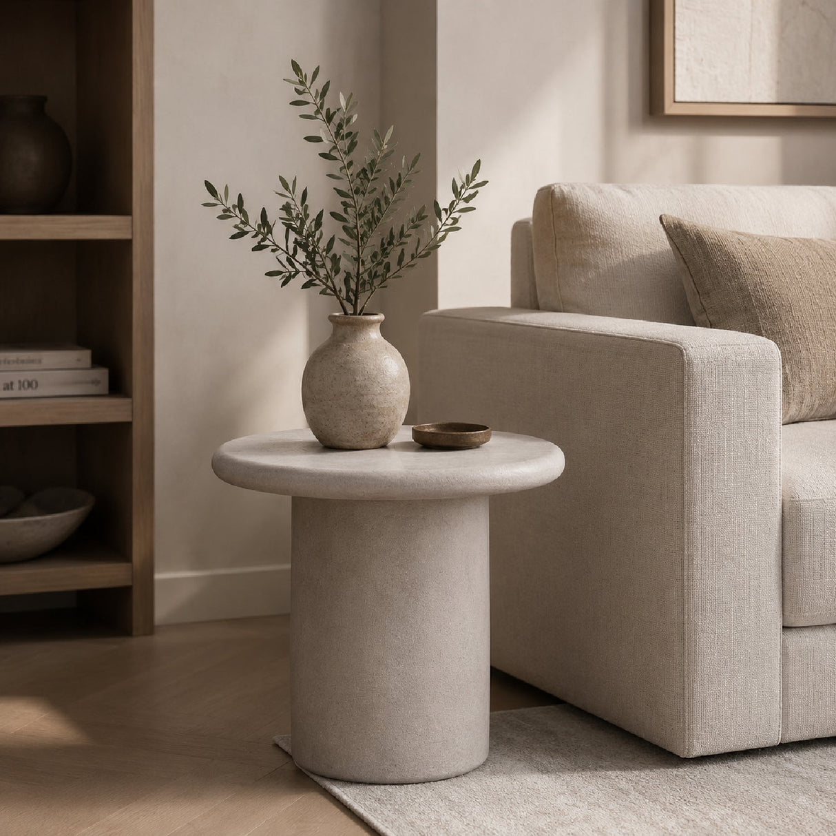 Modern European furniture - Sculptural Indoor/Outdoor Side Table - www.oroa.com