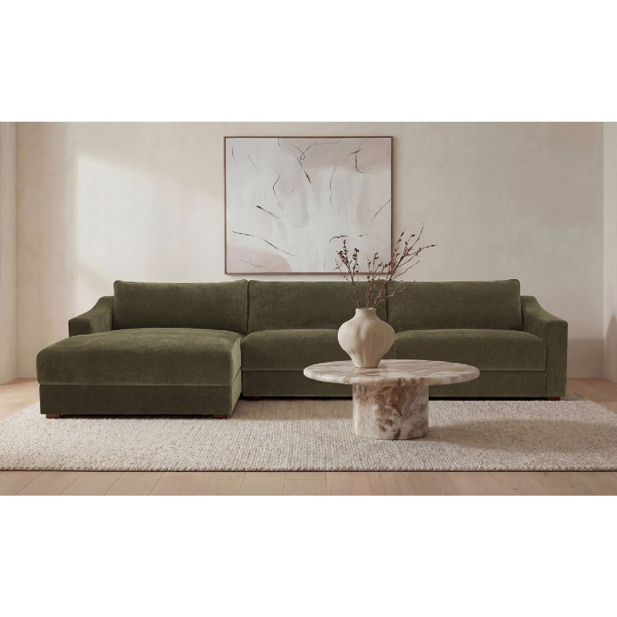 Modern European furniture - Outdoor Concrete Coffee Table - www.oroa.com