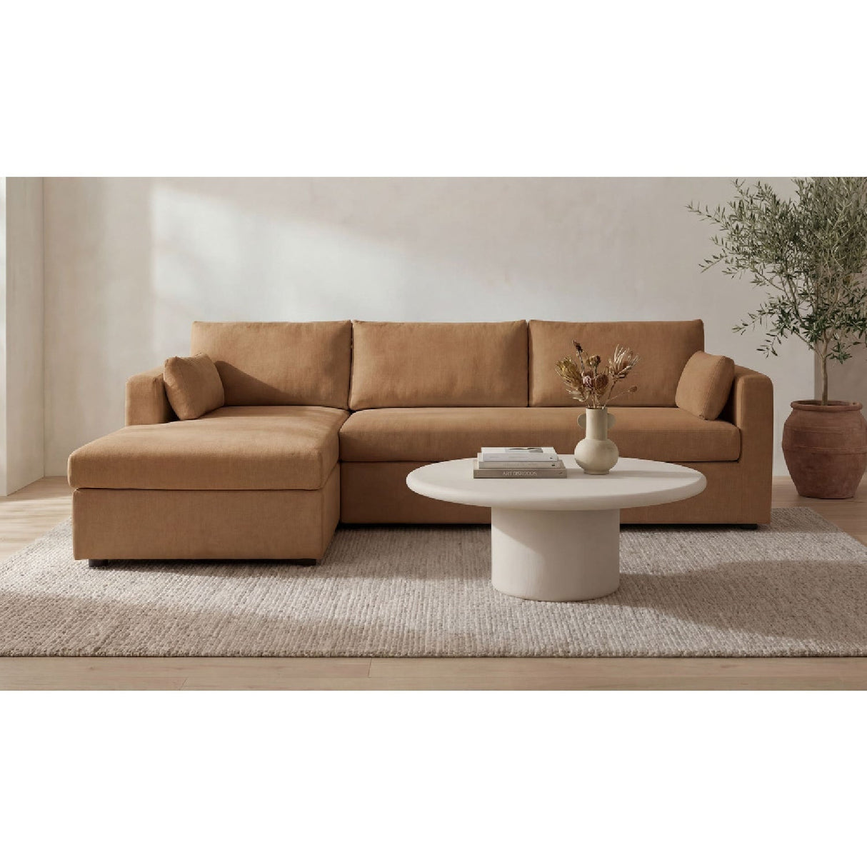Modern European furniture - Outdoor Concrete Coffee Table - www.oroa.com