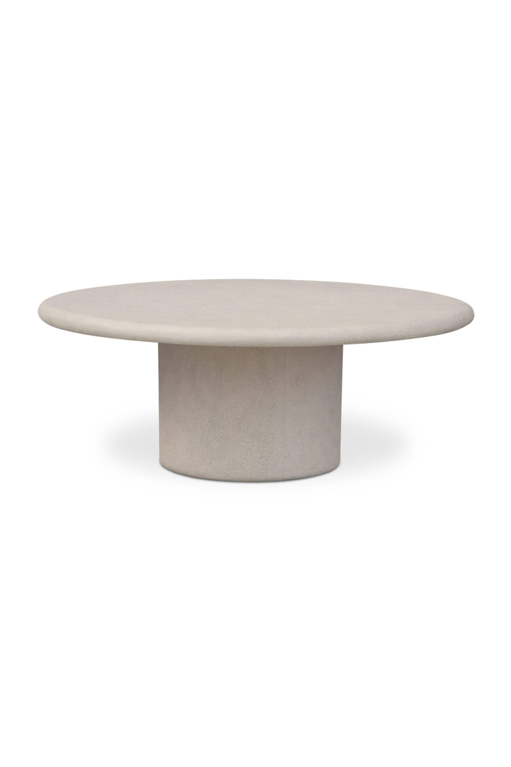 Modern European furniture - Concrete Oval Outdoor Dining Table - www.oroa.com